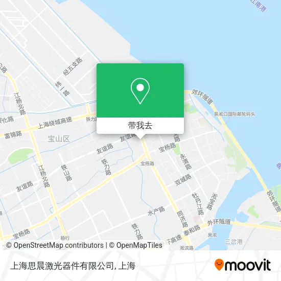 上海思晨激光器件有限公司地图