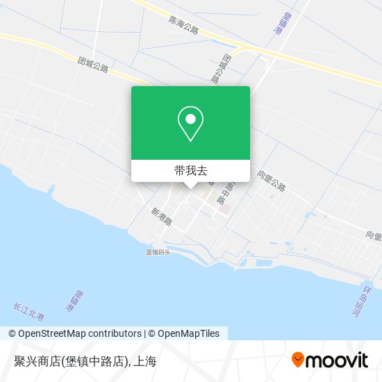 聚兴商店(堡镇中路店)地图