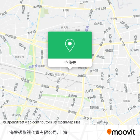 上海磐硕影视传媒有限公司地图