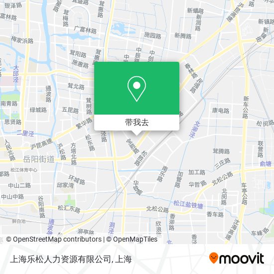 上海乐松人力资源有限公司地图