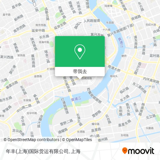 年丰(上海)国际货运有限公司地图