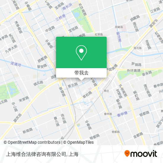 上海维合法律咨询有限公司地图