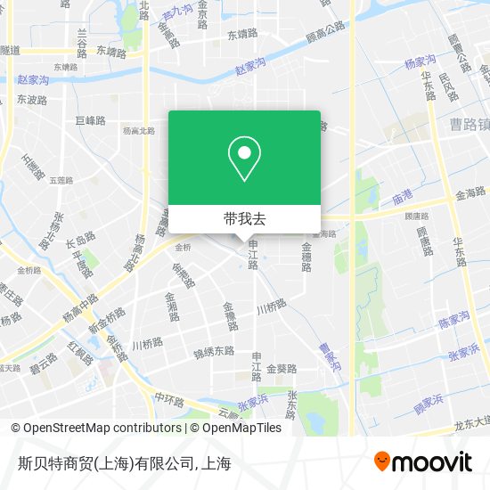 斯贝特商贸(上海)有限公司地图