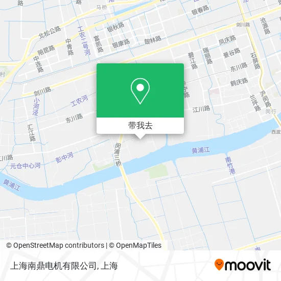 上海南鼎电机有限公司地图