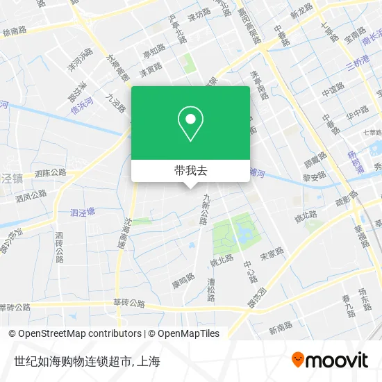 世纪如海购物连锁超市地图