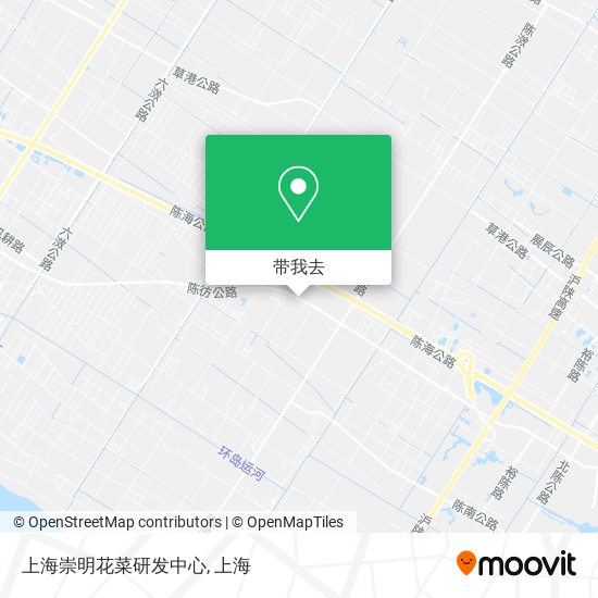 上海崇明花菜研发中心地图