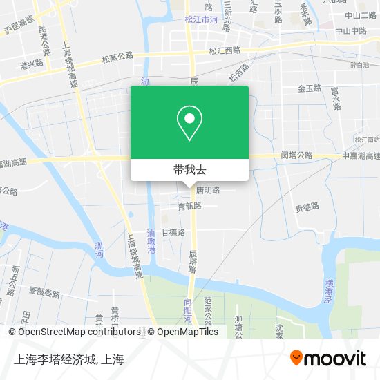 上海李塔经济城地图