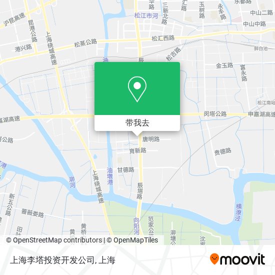 上海李塔投资开发公司地图