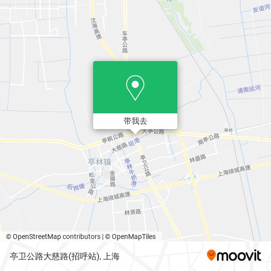 亭卫公路大慈路(招呼站)地图