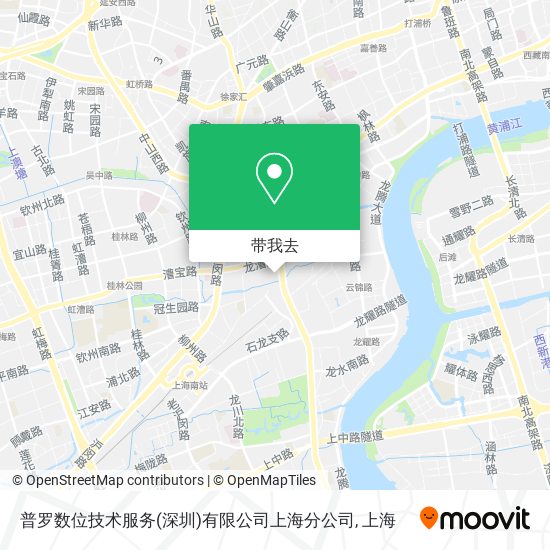 普罗数位技术服务(深圳)有限公司上海分公司地图