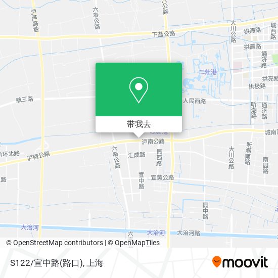 S122/宣中路(路口)地图
