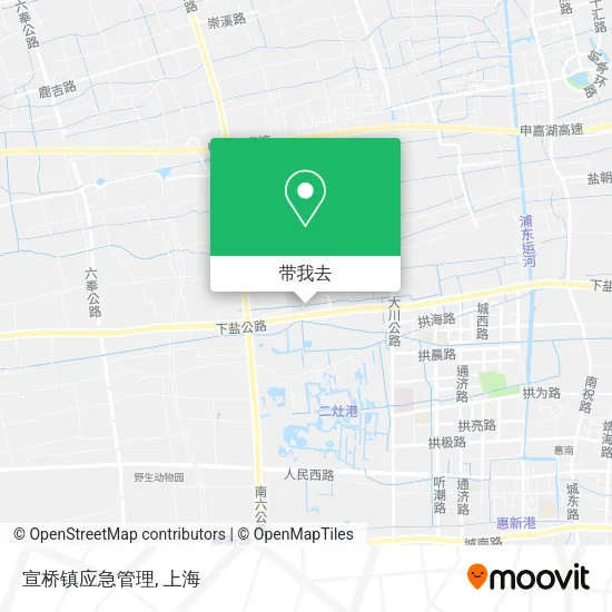 宣桥镇应急管理地图