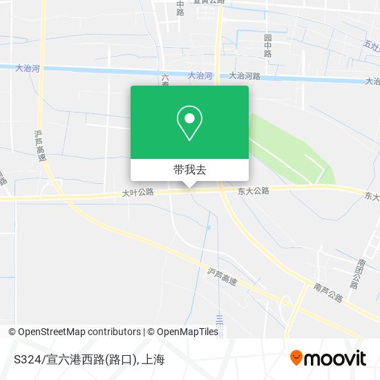 S324/宣六港西路(路口)地图