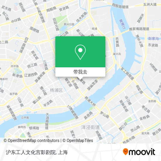 沪东工人文化宫影剧院地图