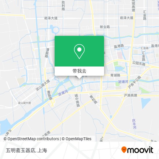 五明斋玉器店地图