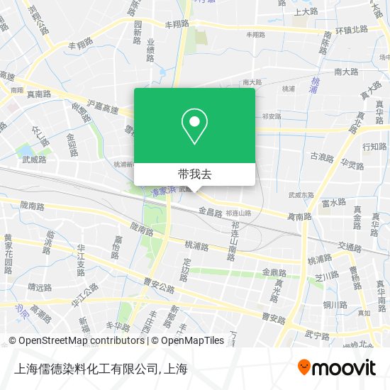 上海儒德染料化工有限公司地图