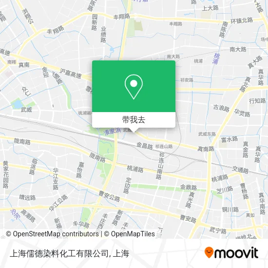 上海儒德染料化工有限公司地图