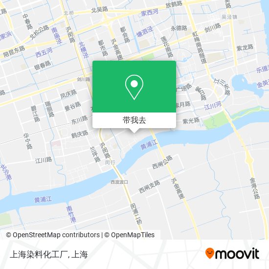 上海染料化工厂地图