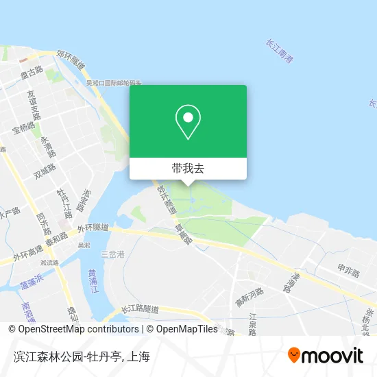 滨江森林公园-牡丹亭地图