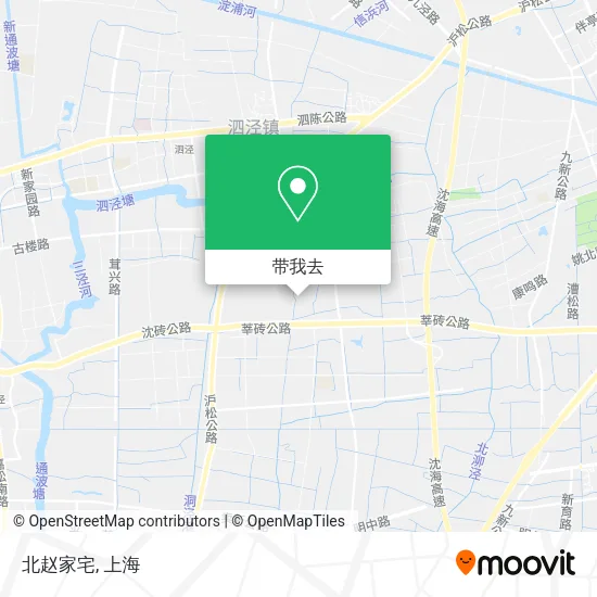 北赵家宅地图