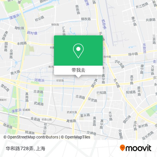 华和路728弄地图