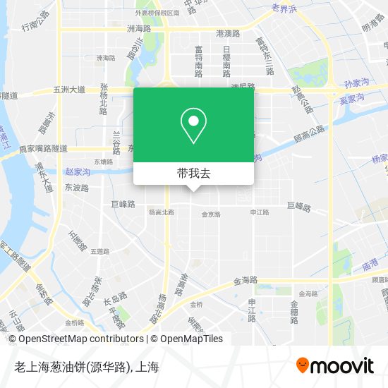 老上海葱油饼(源华路)地图