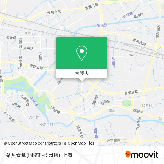 微热食堂(同济科技园店)地图