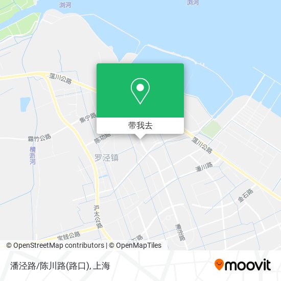 潘泾路/陈川路(路口)地图