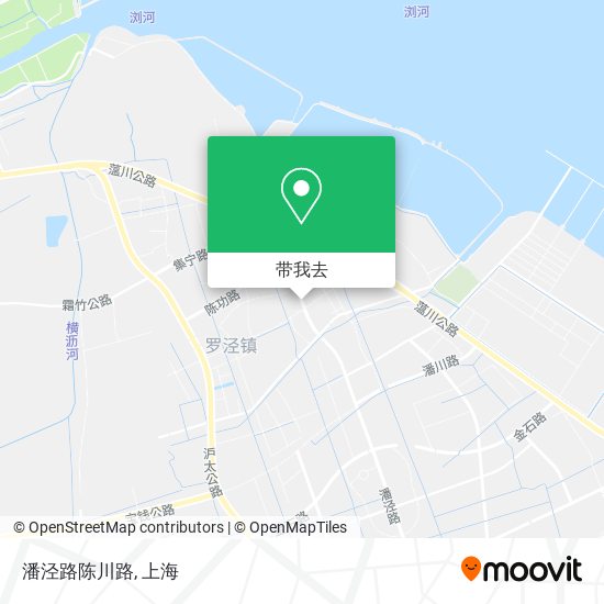 潘泾路陈川路地图