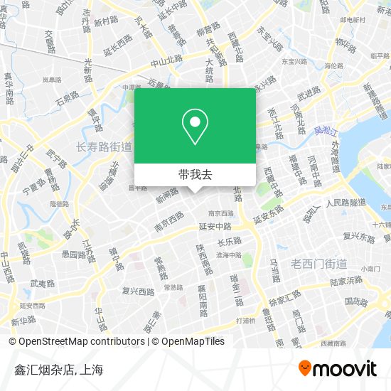 鑫汇烟杂店地图