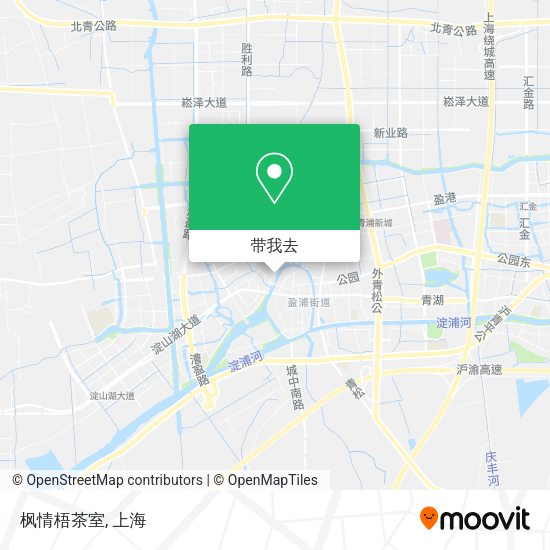 枫情梧茶室地图