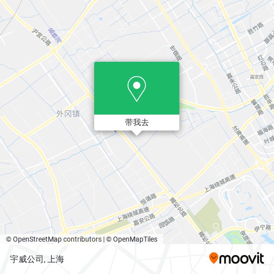 宇威公司地图