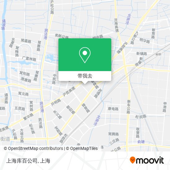 上海库百公司地图