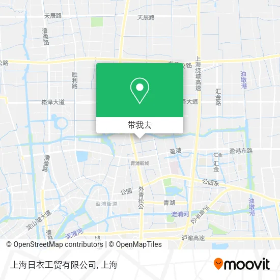 上海日衣工贸有限公司地图