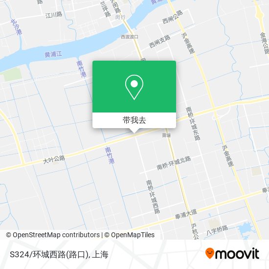 S324/环城西路(路口)地图