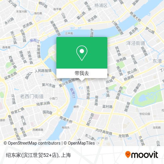 绍东家(滨江世贸52+店)地图