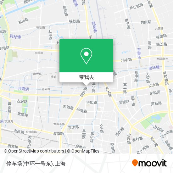 停车场(中环一号东)地图