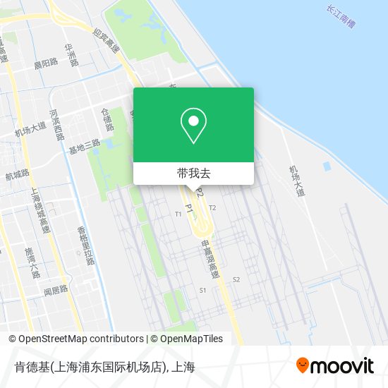 肯德基(上海浦东国际机场店)地图