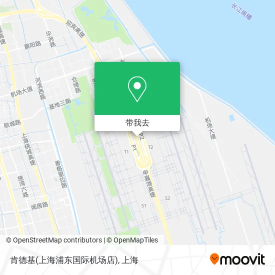 肯德基(上海浦东国际机场店)地图