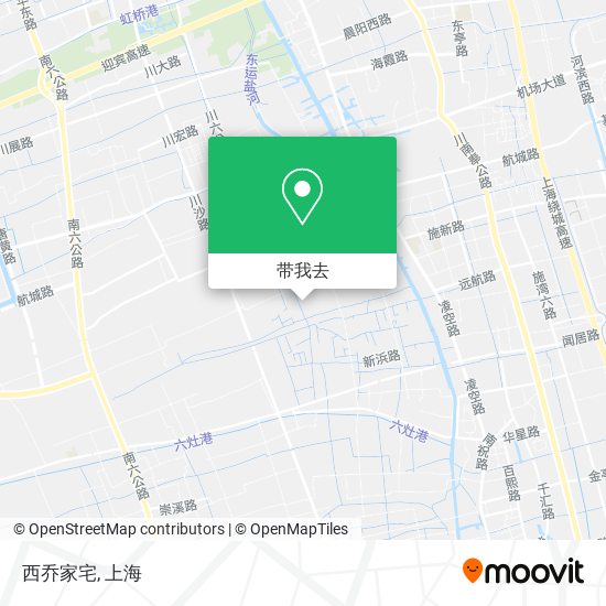 西乔家宅地图