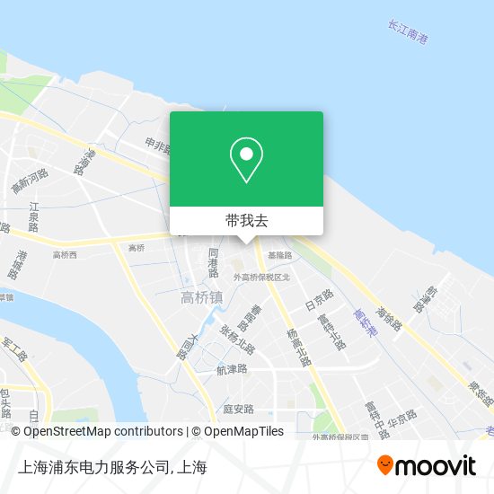 上海浦东电力服务公司地图