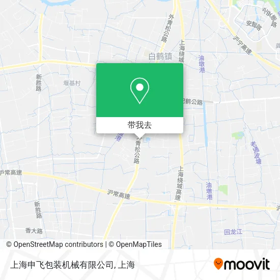 上海申飞包装机械有限公司地图