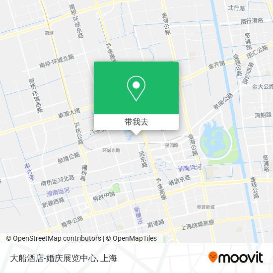 大船酒店-婚庆展览中心地图
