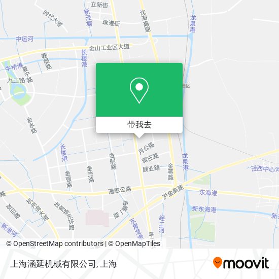上海涵延机械有限公司地图