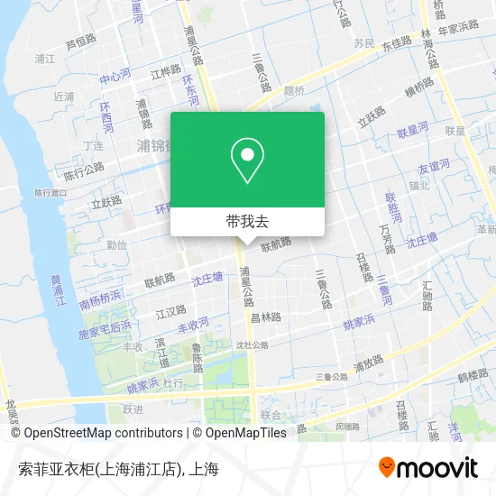 索菲亚衣柜(上海浦江店)地图