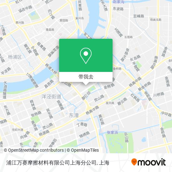 浦江万赛摩擦材料有限公司上海分公司地图