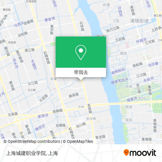 上海城建职业学院地图