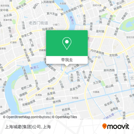 上海城建(集团)公司地图