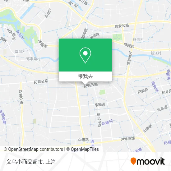 义乌小商品超市地图
