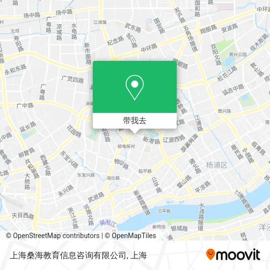 上海桑海教育信息咨询有限公司地图